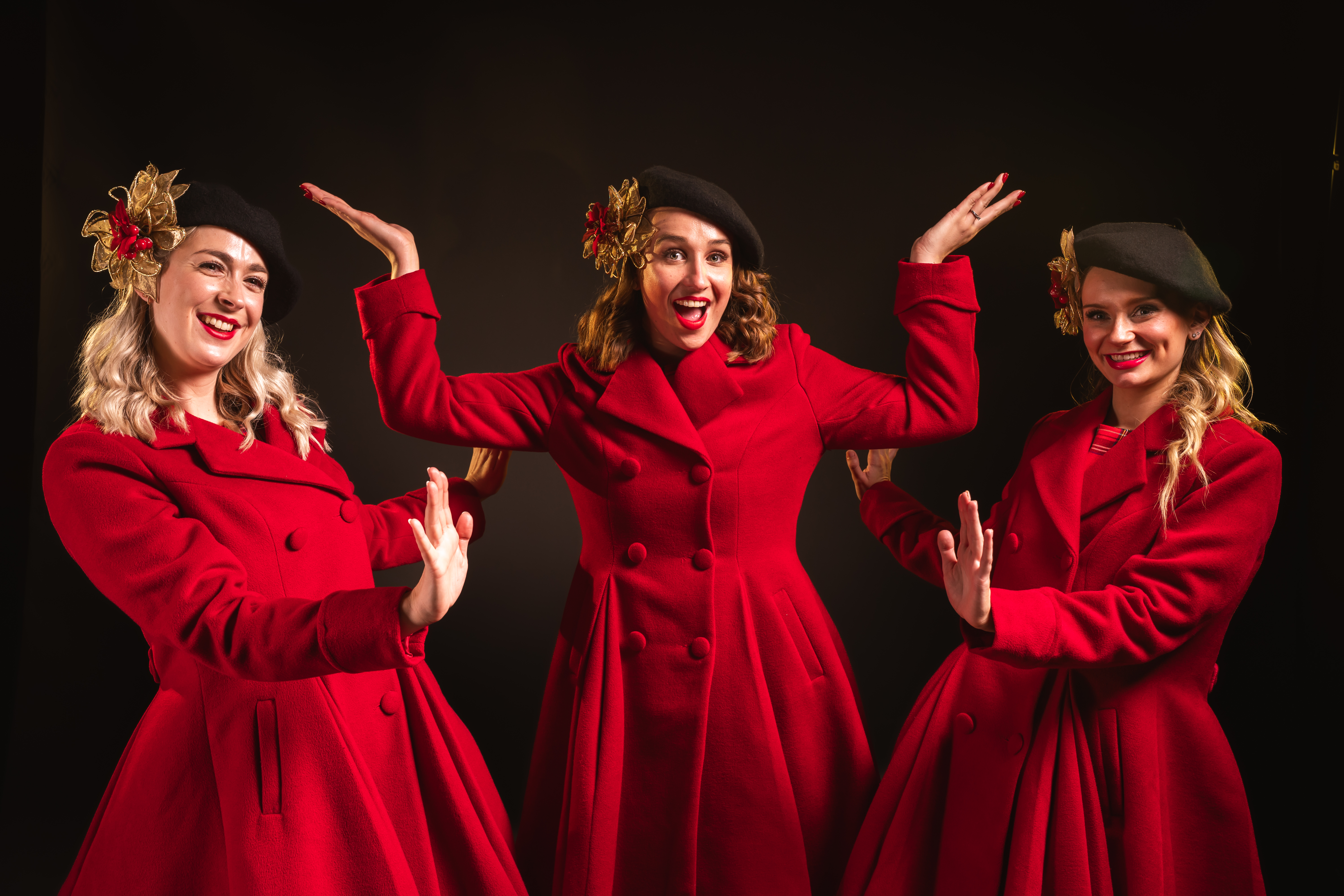 Vintage Trio at Christmas 1